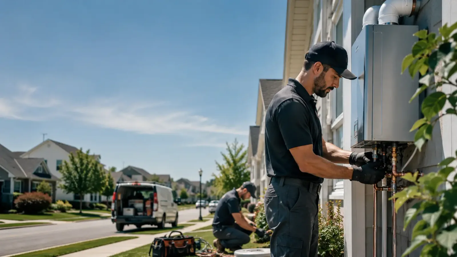 Tankless Water Heater Installation in Chatfield, TX